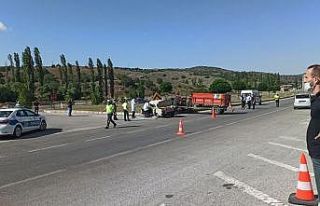 Çorum’da trafik kazası: 1 ölü, 4 yaralı
