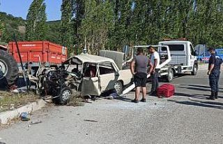 Çorum’daki trafik kazası