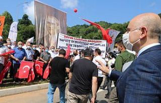 Cumhurbaşkanı Erdoğan Ankara’dan katıldı, Bartın...