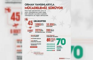 Cumhurbaşkanı Erdoğan: “Yangından etkilenen...