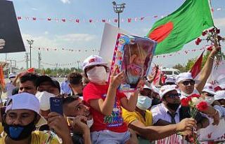 Cumhurbaşkanı Erdoğan’a KKTC’de sevgi seli