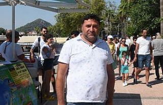 Dalyan’da bayram yoğunluğu başladı