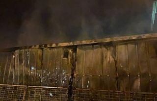 Darp ettiği babası şikayetçi olunca, konteyneri...