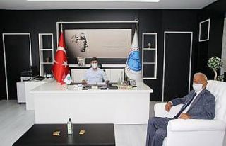 Delibaş’dan Rektör Karacoşkun’a ziyaret