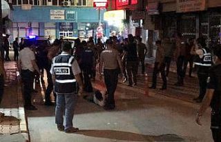 Denetim sırasında çıkan kavgaya polis müdahale...