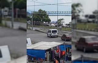 Denize giren bir kişi boğulma tehlikesi geçirdi