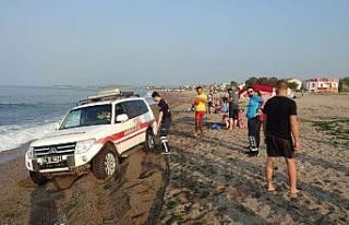 Denize giren kaşınarak çıktı