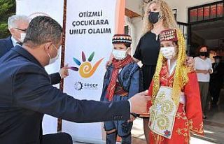 Denizli’de 52 otizm özel eğitim sınıfına materyal...