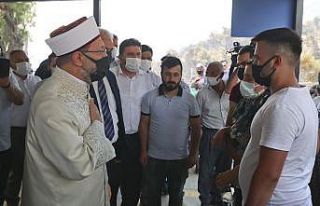 Diyanet İşleri Başkanı Erbaş’tan orman yangınında...