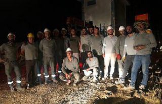 Diyarbakır’da iki günde 3.2 kilometre enerji nakil...