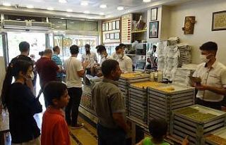 Diyarbakır’daki tatlıcıların bayram mesaisi