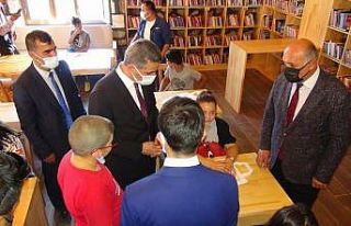 Doğanşehir yeni kütüphanesine kavuştu