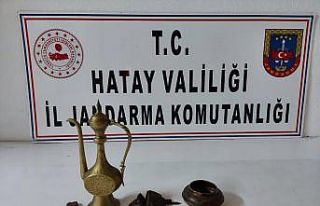 Dörtyol’da tarihi eser operasyonu