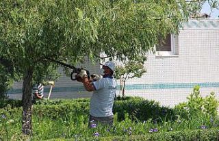 Döşemealtı’nda camilere bayram temizliği