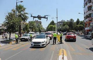 Drone destekli denetimde 2 saatte 23 bin TL ceza uygulandı