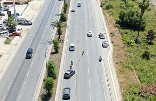 Droneli denetim sürücülerin korkulu rüyası oldu