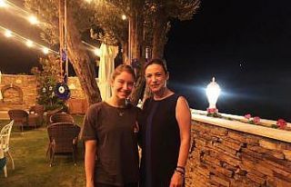 Dünya şampiyonu Ayşe Begüm Onbaşı, Başkan Sengel...