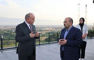 Düzceli Vali mutfak sanatları merkezini gezdi