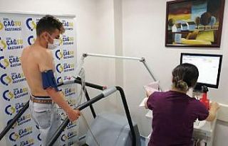 Düzcespor Çağsu’da sağlık kontrolünden geçti