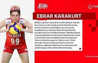 Ebrar Karakurt: "Tokyo Olimpiyatları’nda elimizden...