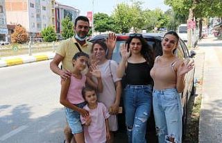 Edirne’de gurbetçi yoğunluğu, otellerde yer kalmadı