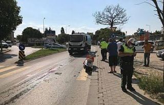 Edirne’de otomobil ile motosiklet çarpıştı:...