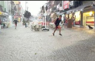 Edirne’de şiddetli yağış
