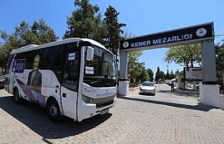 Efeler’den mezarlık ziyaretlerinde ulaşım hizmeti