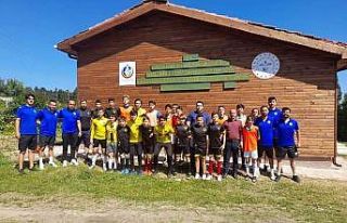 Eko Turizm ve Eğitim kampında Bursaspor Futbol Okulu...