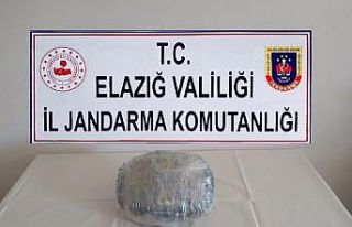 Elazığ’da 2,5 kilo esrar ele geçirildi