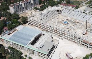 Elazığ’da 2 bin 600 kişilik spor salonu yükseliyor