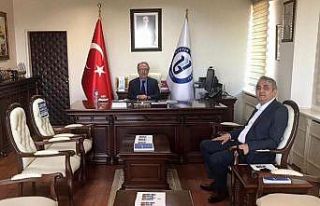 Emniyet Müdürü Bozkuş’tan Rektör Uzun’a veda...