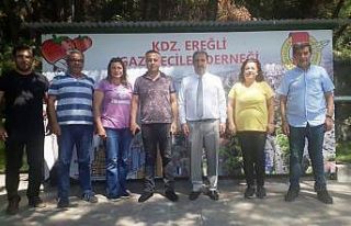 Emniyet Müdürü Çelik gazetecilerin bayramını...