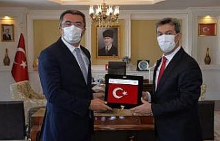 Emniyet Müdürü Tuncer, Vali Memiş’i ziyaret...