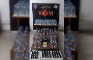 Emniyetten kaçak içki operasyonu