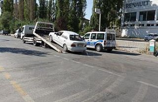 Erciş’te droneli trafik denetim