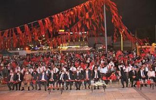 Erzincan’da 15 Temmuz’da tek yürek oldu