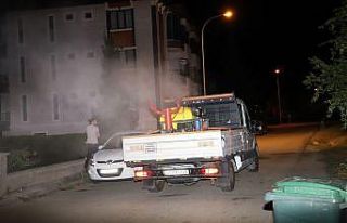 Erzincan’da haşere ve sineklere karşı sokaklar...