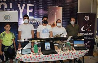 Erzurum’da robotlar yarıştı