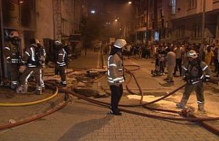 Esenyurt’ta iş yeri yangını