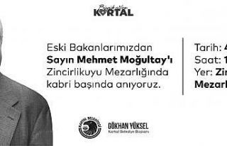 Eski Bakan Moğultay vefatının 4’üncü yılında...