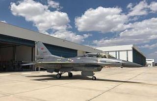 F-16’da sekizinci uçak teslim edildi