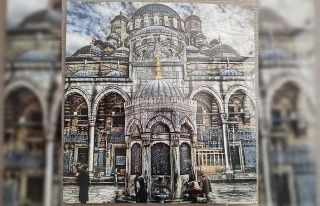 Fabrika işçisi azmetti, 25 eserle rölyef sanatını...