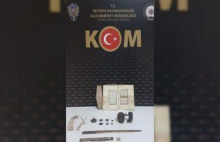 Fethiye’de otel işletmecisi tarihi eser kaçakçılığından...