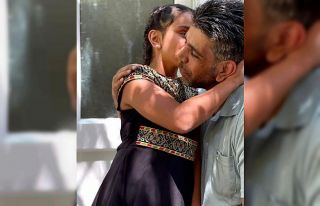 Filistinli 8 yaşındaki Leyla, özgürlüğüne kavuşan...