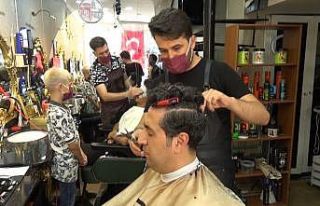 Gazi ve şehit yakınlarına ücretsiz tıraş