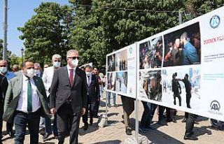 Gaziantep’te, ‘Direnen Filistin’ fotoğraf sergisi...