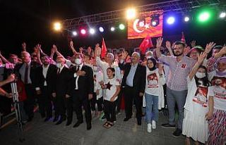 Gebze’de 15 Temmuz coşkusu