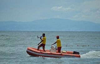Gemlik Belediyesi halk plajında özel hizmet