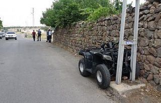 Gençlerin ATV macerası kazayla noktalandı: 2 yaralı